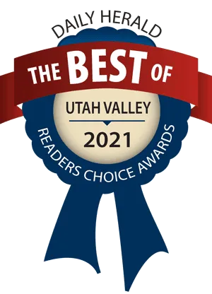 Dentistry Spanish Fork UT Best Of 2021 Utah Valley Award Badge 